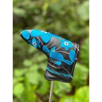 [Cameron] Cameron Golf Thẳng Flat Putter Cover Bar Cover Club Cover Chất Liệu PU Vỏ Gỗ Nắp Nắp GT007