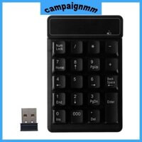 Camp Bàn phím số kích thước nhỏ Numpad 19 phím với 2 đầu thu USB 4G cho PC