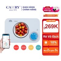 Camry Cân tiểu ly điện tử nhà bếp cao cấp định lượng 1g - 5kg