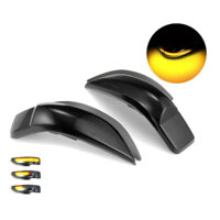 Camry Vios Đèn LED xi nhan tín hiệu gắn gương kính chiếu hậu cho Toyota Corolla Yaris hai bên phải trái tài phụ