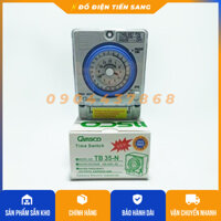 Camsco Công Tắc Thời Gian, Thiết Bị Hẹn Giờ Tủ Điện TB 35-N Timer 24h