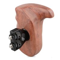 CAMVATE Wooden Handgrip for DSLR Camera Cage(Bubinga,Right Hand)