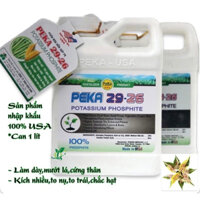 (Can 1 lít) Phân Kali Lân PeKa USA Chuyên Kiểng Lá,Kích Nhiều Nụ,Dưỡng Hoa To Trái ,Lá Dày Bóng