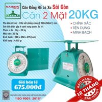 cân 20 kg 2 mặt *minh bạch cho mua-bán* BH 12 tháng