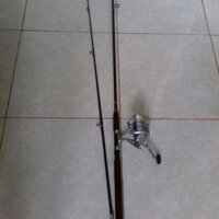 Cần 2m7 và 1máy câu cá yolo 6000