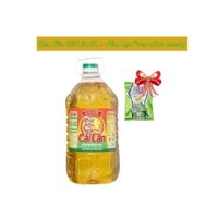Can 5L dầu ăn thực vật tinh luyện Cái Lân + viên kẹo fres minta candy