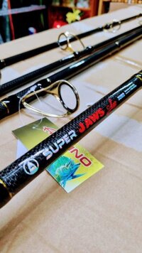 Cần Ashino Super Jaws Khoen RV Vàng 3m2 Đọt 4ly