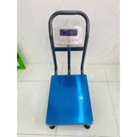 CÂN BÀN ĐIỆN TỬ 300KG - CÓ TAY CẦM, BÁNH XE ĐẨY - SUPER 40X50CM, BỀN