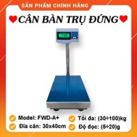 Cân Bàn Điện Tử 30kg/ 60kg/ 100kg (1 Bộ Gồm: Đầu Chỉ Thị Vibra FWD - Mặt Bàn Cân MS 300x400mm)