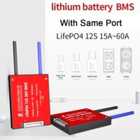 Cân bằng bảng bảo vệ pin Lifepo4 chống nước 12S 36V 15A-60A cho cùng một cổng