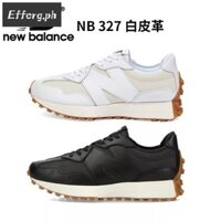 Cân bằng mới 327 Trắng Da Đen nb327 Giày chạy bộ nam nữ thể thao giải trí Newbalance