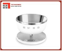 Cân Bếp Kỹ Thuật Số, Màn Hình LED, Pin Sạc, Màu Trắng Matte