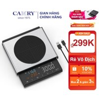 Cân cà phê nhỏ giọt 3kg / 0,1g Camry Cân điện tử nhà bếp Cân tiểu ly điện tử nhà bếp cân nhỏ gọn, chính xác