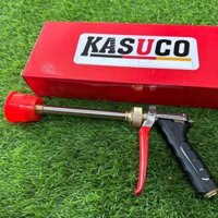 cần cao áp KASUCO để xịt tướt cây trồng trên cao, SÚNG PHUN THUỐC SÂU - SÚNG XỊT ÁP LỰC CAO KASUCO béc sứ