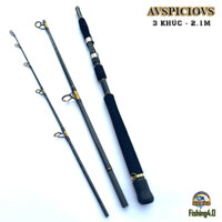 Cần Câu 3 khúc AVSPICIOVS 2m1 - Bạo Lực - Xoắn X toàn thân - BB19