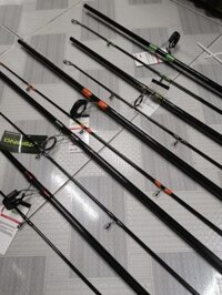 Cần Câu Ashino Back Max Carbon Cán Phủ Keo