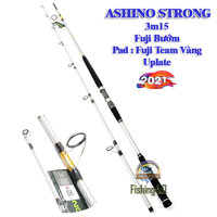 Cần Câu Ashino Strong - Phiên Bản Fuji Bướm - Pad Fuji Team Vàng - New 2021