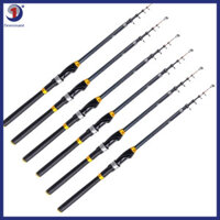 Cần câu bằng kính thiên văn thống trị, Cần câu sợi thủy tinh ngắn cực biển cầm tay Dụng cụ câu cá cho nước biển