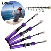 Cần câu bằng kính thiên văn LISHUANG Mini Bộ nạp cá chép du lịch siêu nhẹ