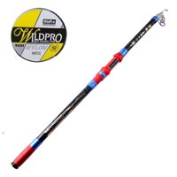 Cần câu cá 2m7 - Cần Chính hãng - Chất liệu carbon cao cấp - Siêu bền - Tặng kèm cước 100m