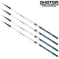 Cần Câu Cá 3.6M / 4.5M / 5.4M / 6.3M Bằng Sợi Carbon Cứng Cáp