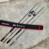 Cần câu cá Abu Garcia Black Max - Cần câu lure máy ngang/đúng Abu Garcia Black Max độ cứng MH carbon cao cấp