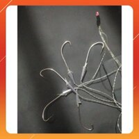 Cần câu cá ❤️FREE SHIP❤️ Bộ 5 lưỡi câu cá lóc  Giảm giá mạnh