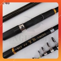 Cần câu cá ❤️FREE SHIP❤️ CẦN CÂU RÚT DAIWA (màu đen)  Giảm giá mạnh