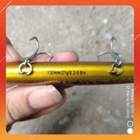 Cần câu cá ❤️FREE SHIP❤️ MG6 - Mồi giả câu chẽm Minnow Kingdom 5326 dài 13mm nặng 21gr chuyên câu đầm biển - Phụ kiện câ