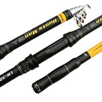 Cần câu cá cần câu máy HUNTS MAN  catbon loại 1