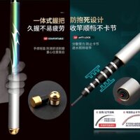 Cần câu cá carbon Nguyệt Long Sharp 5H ánh tímcao cấp CD10