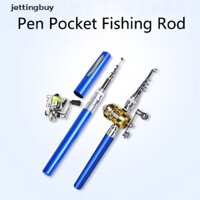 Cần câu cá mini JETTING Qddd bỏ túi di động tiện dụng