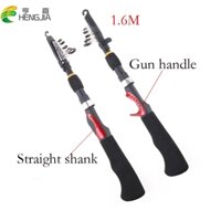 Cần câu cá quay sợi carbon HENGJIA 1.6m