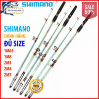 Cần câu cá Shimano 2 khúc đặc trong suốt tải cá 10kg hàng hót 22 526mnzxx789