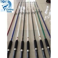 Cần câu cá shimano 2 khúc đặc dài 1m65,1m8,2m1,2m4,2m7