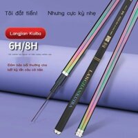 Cần câu cầm tay mạ điện nhiều màu sắc [19 điều chỉnh 6H8H] Cần câu cá chép bạc và cá chép đầu to siêu nhẹ và siêu cứng