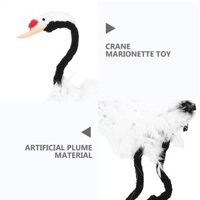 Cần cẩu Chim Con Rối Đồ Chơi Cần Cẩu Thủ Công Với Mận Nhân Tạo Gỗ Chim Kéo Dây Con Rối Tương Tác Giáo Dục Thủ Công Đồ Chơi shopebanvn