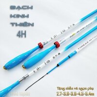 Cần câu đài 4H Bạch Kinh Thiên nội địa trung cao cấp công nghệ carbon Xpipal câu cá cảm giác CD52