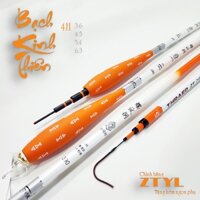 Cần câu đài 4H Bạch Kinh Thiên  cam nội địa trung cao cấp công nghệ carbon Xpipal câu cá cảm giác CD44