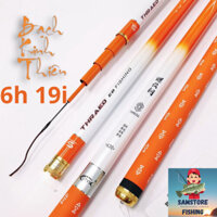 Cần Câu Đài Bạch Kinh Thiên 6H Cần Câu Tay Câu Đơn Carbon Cần Câu Cá Cao Cấp(Sam Fishing Store)