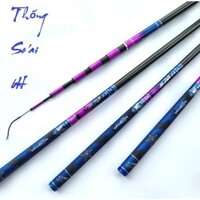 Cần Câu Đài Câu Tay Carbon Cao Cấp Thống Soái câu đơn đài 6H 3m6 4m5 5m4 6m3 7m2