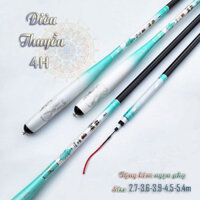 Cần câu đài Điêu thuyền 4H cần câu tay cao cấp hàm lượng carbon cao và nhẹ thích hợp câu cảm giác CD50 agzjbxvkp123