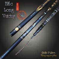 Cần câu đài Hắc Long Vương 6H 19i - Tặng kèm 1 ngọn phụ