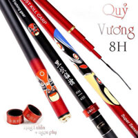 Cần câu đài Quỷ Vương 8h *** Tặng kèm ngọn phụ zin và nhẫn ***