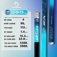 Cần câu đài săn hàng V5 Big Fish V5 Cá Lớn Rice Fishing carbon 36T & 30T săn hàng câu tổng hợp CC-32