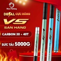 Cần câu đài Săn Hàng V5 CC-24 Rice Fishing cân mọi loại cá lớn