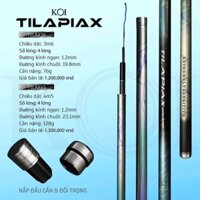 Cần Câu Đài Tilapiax 4H 3m6 4m5 - Cần nhẹ - Khỏe - Đánh Cá Cảm Giác