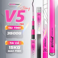 Cần câu đài V5 Pro Rice Fishing carbon 6 lớp cao cấp câu tổng hợp nhẹ tải cá tốt CC-27 gabnzv2222 agnxgh666