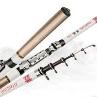 Cần Câu Dạng Máy Guangweii XTZ05 Dài 1.8m/2.4m/3m Sợi Cacbon, cá dưới 20kg