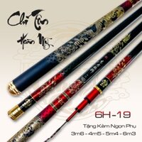 Cần câu đơn câu đài 6h Trí tôn Tặng Kèm Ngọn Phụ